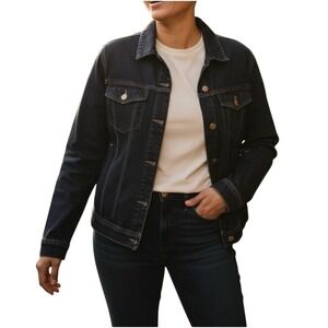 Universal Thread Denim Trucker Jacket Blue Jean Jacket Classic Style
